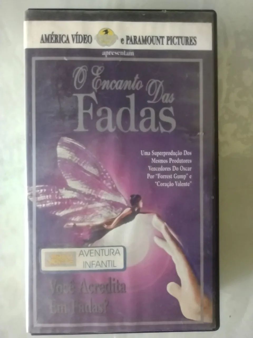 VHS. FILME ORIGINAL O ENCANTO DAS FADAS