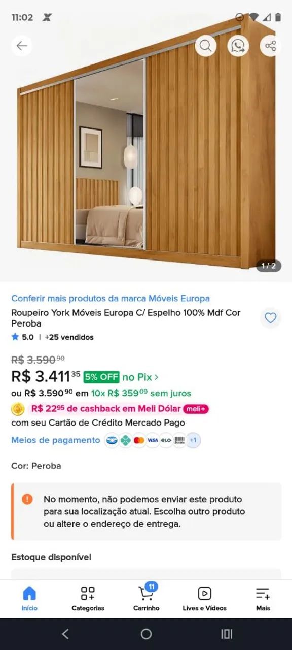 Guarda roupa 