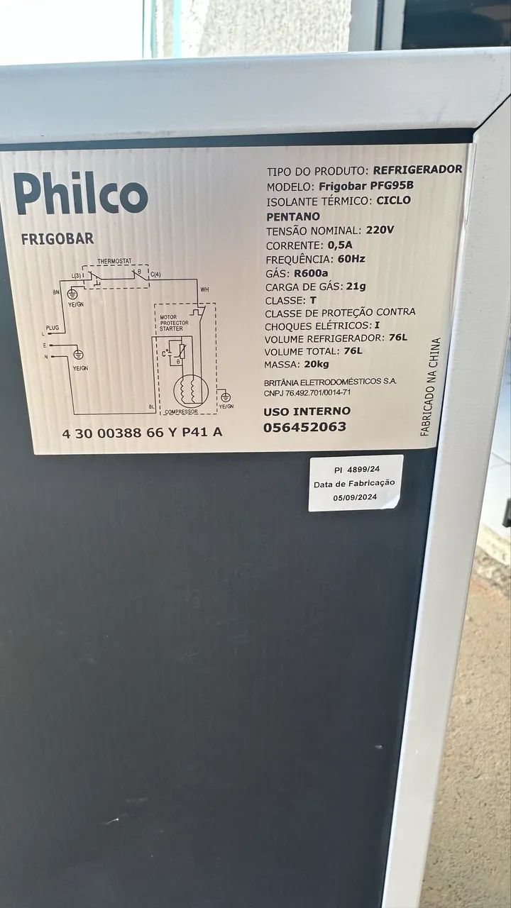 Frigobar Philco 76 litros - Foto 4