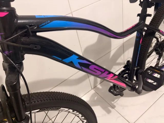 Bicicleta super nova pouco usada - Foto 4