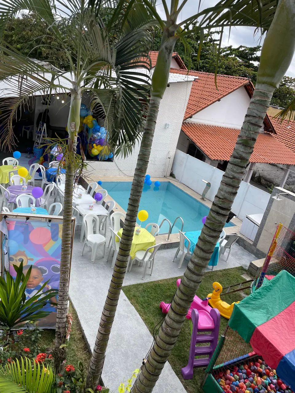 Espaço para festas e eventos 