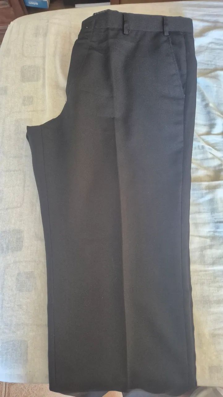 calça social masculina marinho