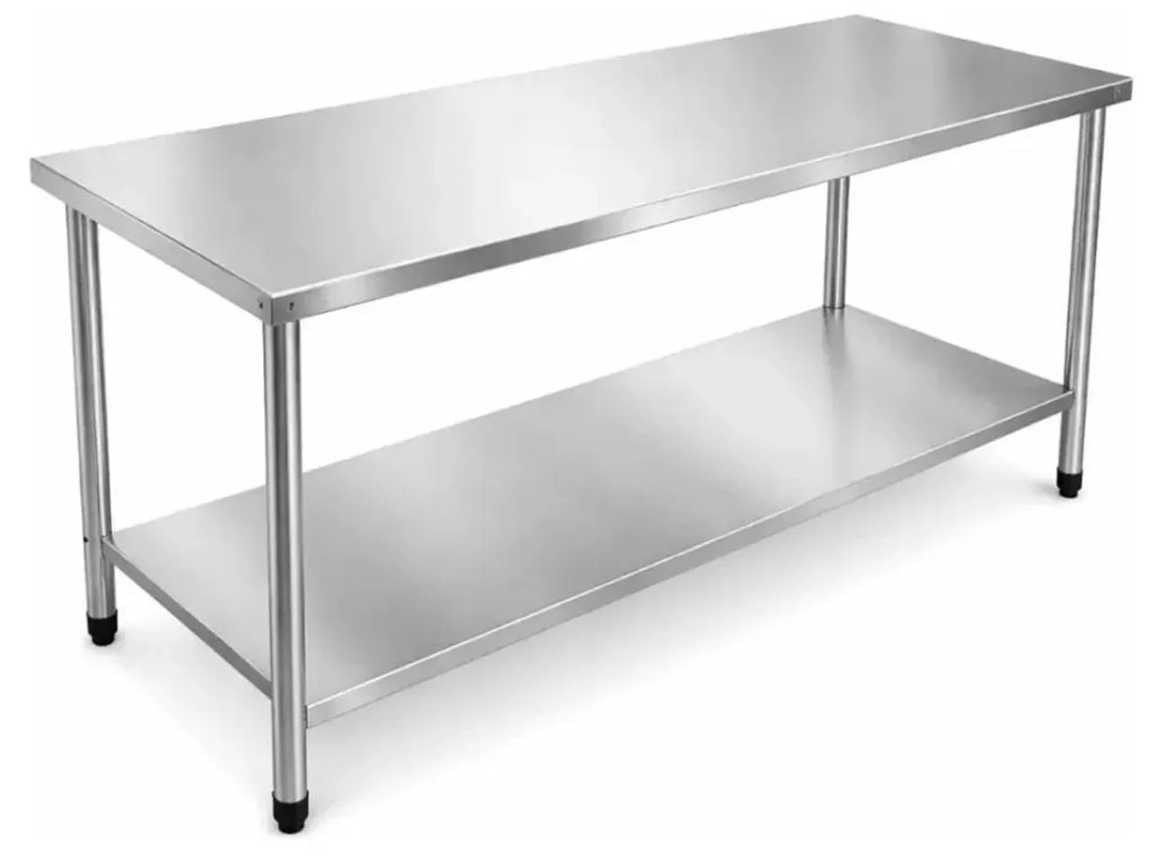 BANCADA MESA INOX INDUSTRIAL - Foto 2