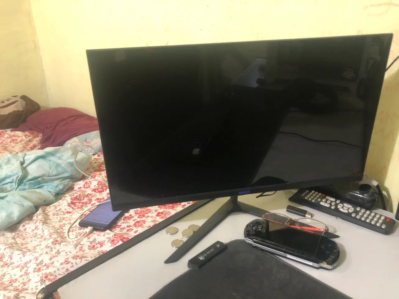 Monitor com tela queimada 