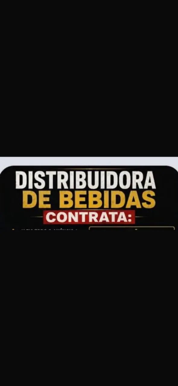 Atendente Distribuidora de Bebidas