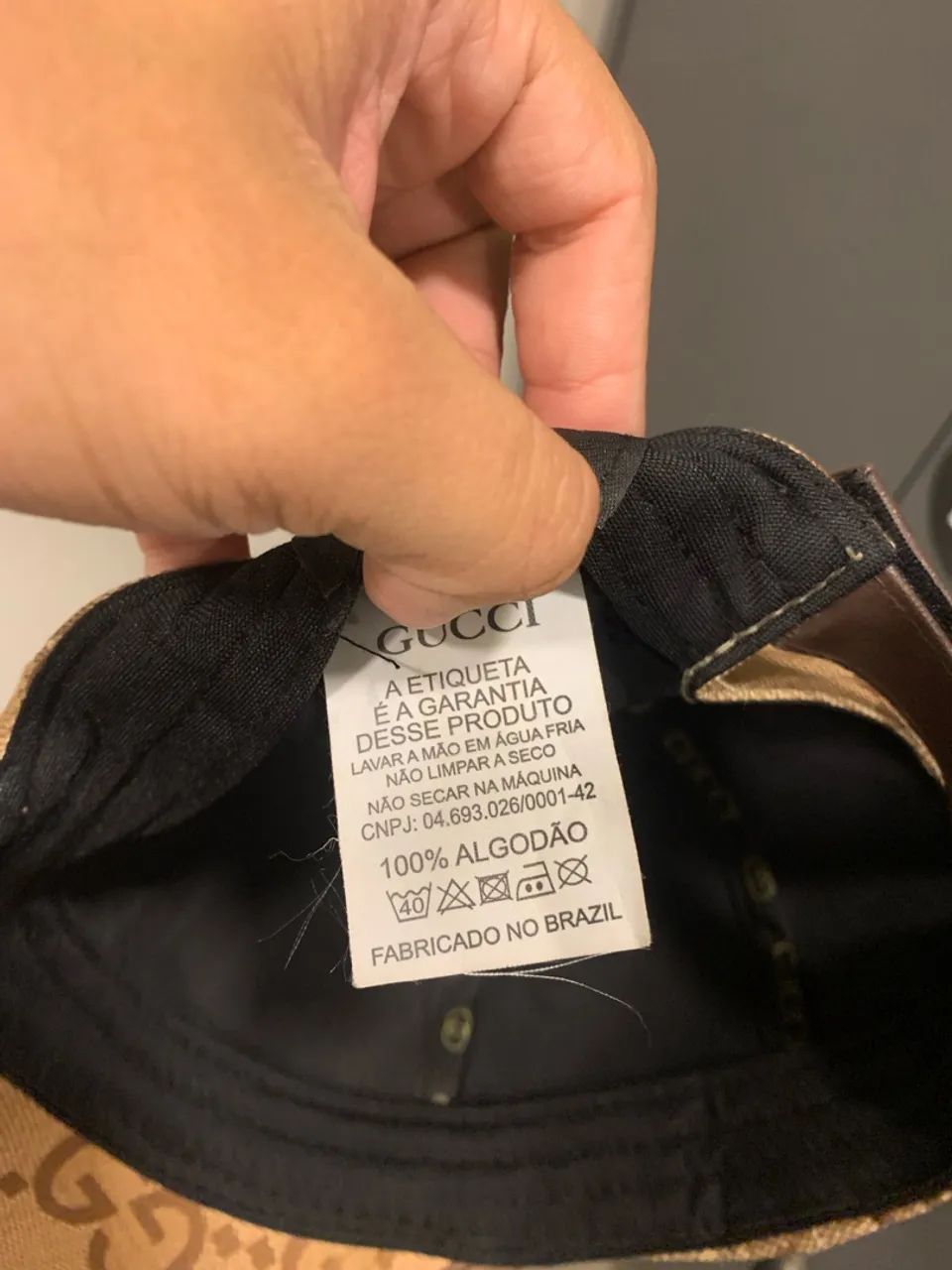 Boné Gucci novo - Foto 4