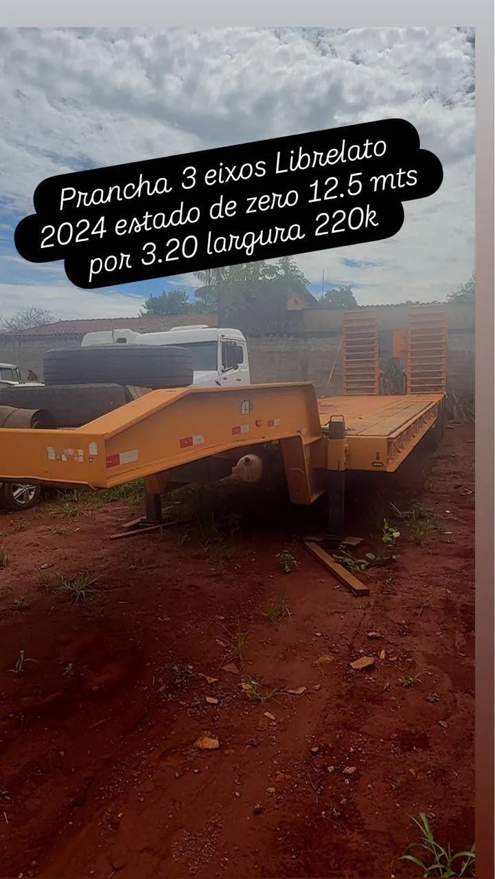 Prancha carrega tudo 3eixos Librelato  - Foto 2