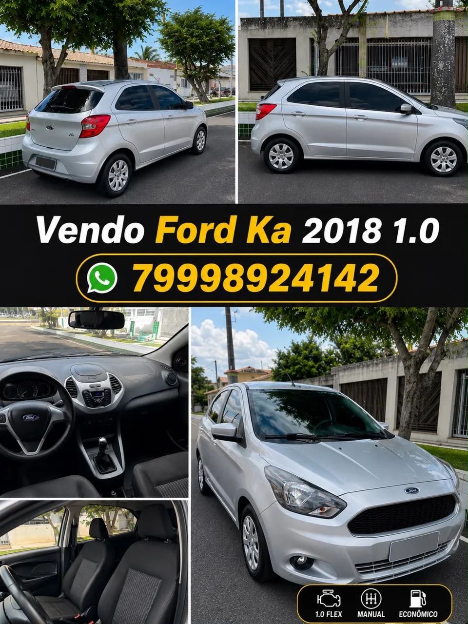 Ford Ka Ka 1.0 SE/SE Plus TiVCT Flex 5p 2018