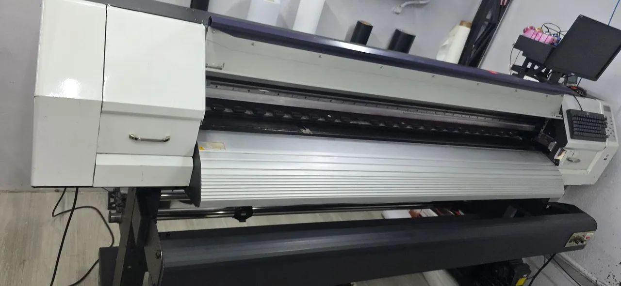 Plotter polar 2 cabeça i3200 1.80m - Foto 3