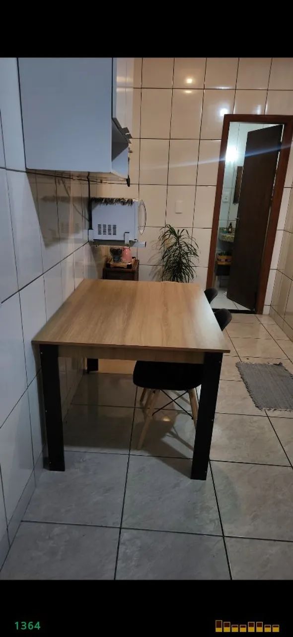 Conjunto de mesa com duas cadeiras: R$250 - Foto 3