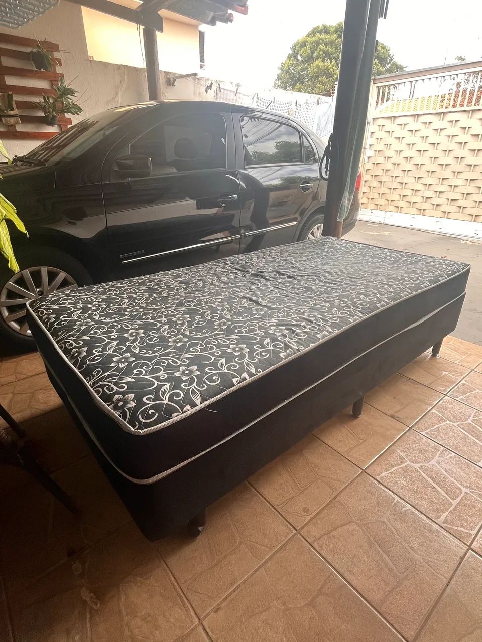 Cama box solteirão 