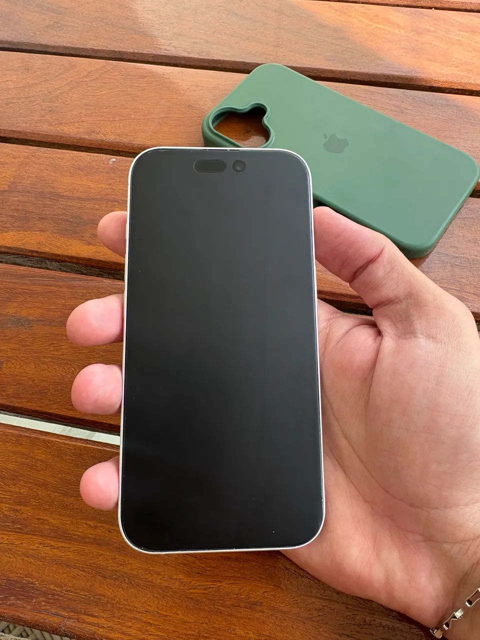 IPHONE 16 BRANCO (128GB) SEMI NOVO - IMPECÁVEL  - Foto 2