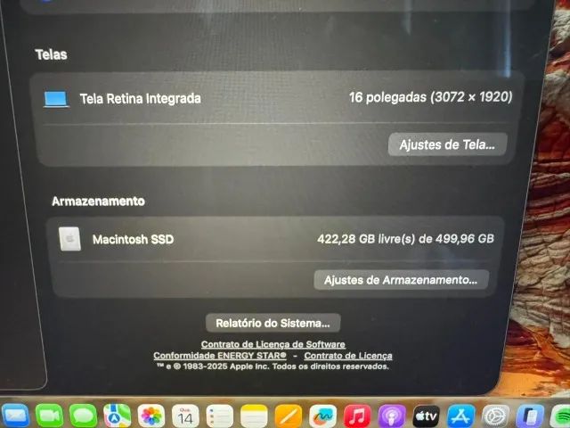 MacBook Pro A2141 16GB RAM, 512 GB SSD, 16'' Polegadas - Foto 4