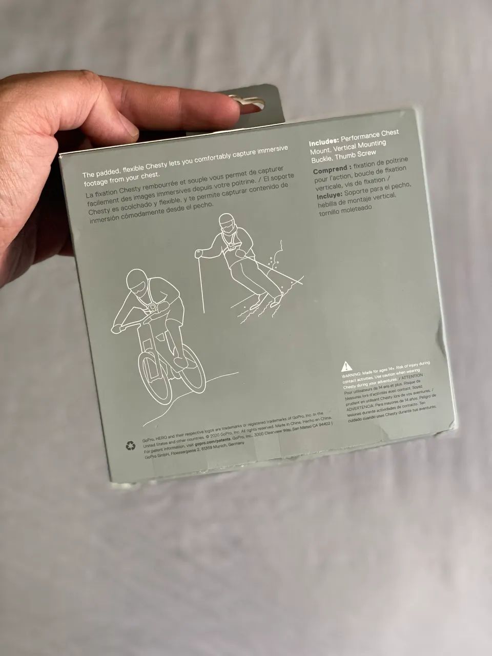 GoPro Chesty Performance Chest Mount Original - Like New in Box65153838395907121