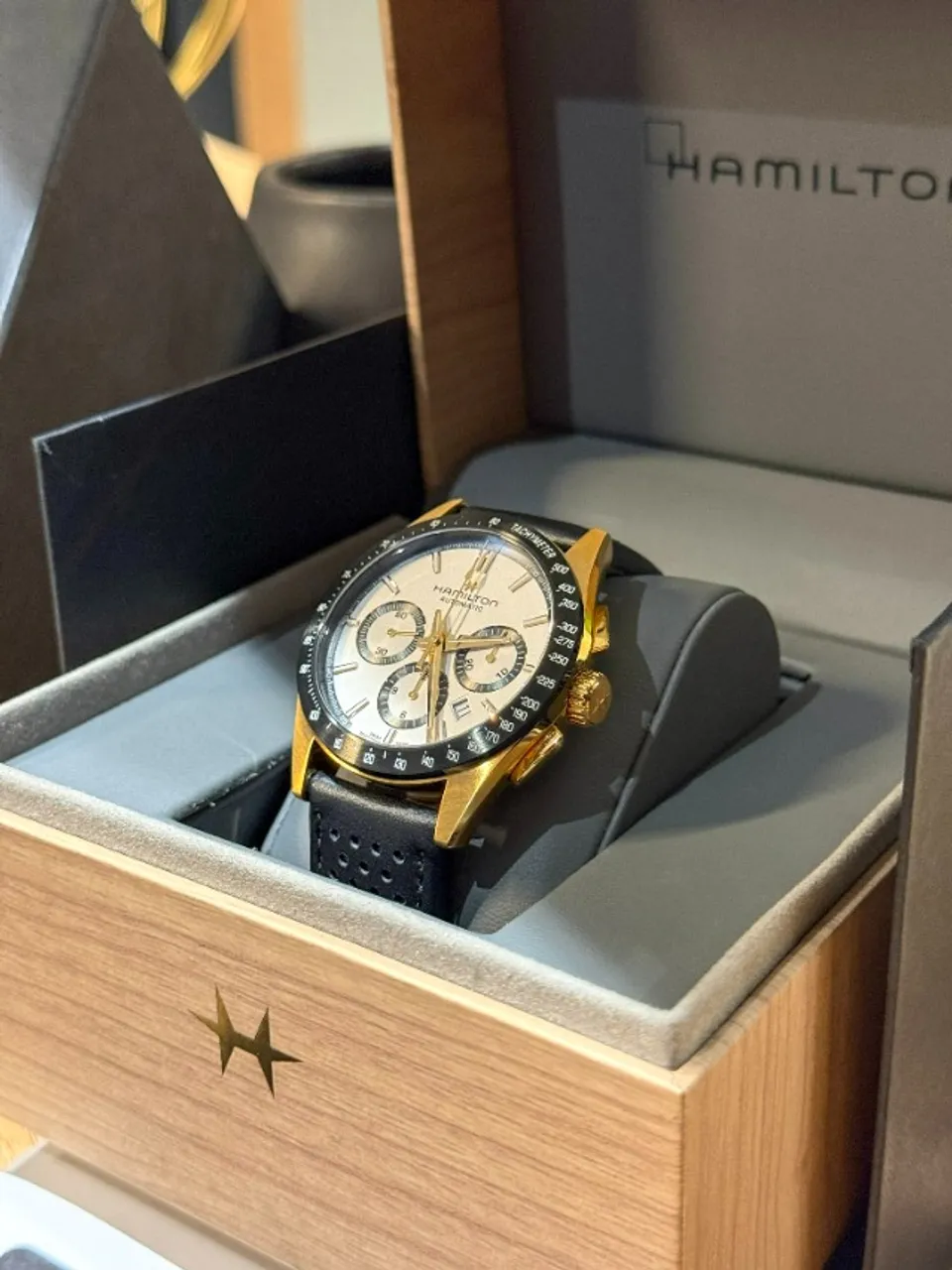 Relógio de Pulso Premium Pablo Raez 280 Silver Black Com Pulseira