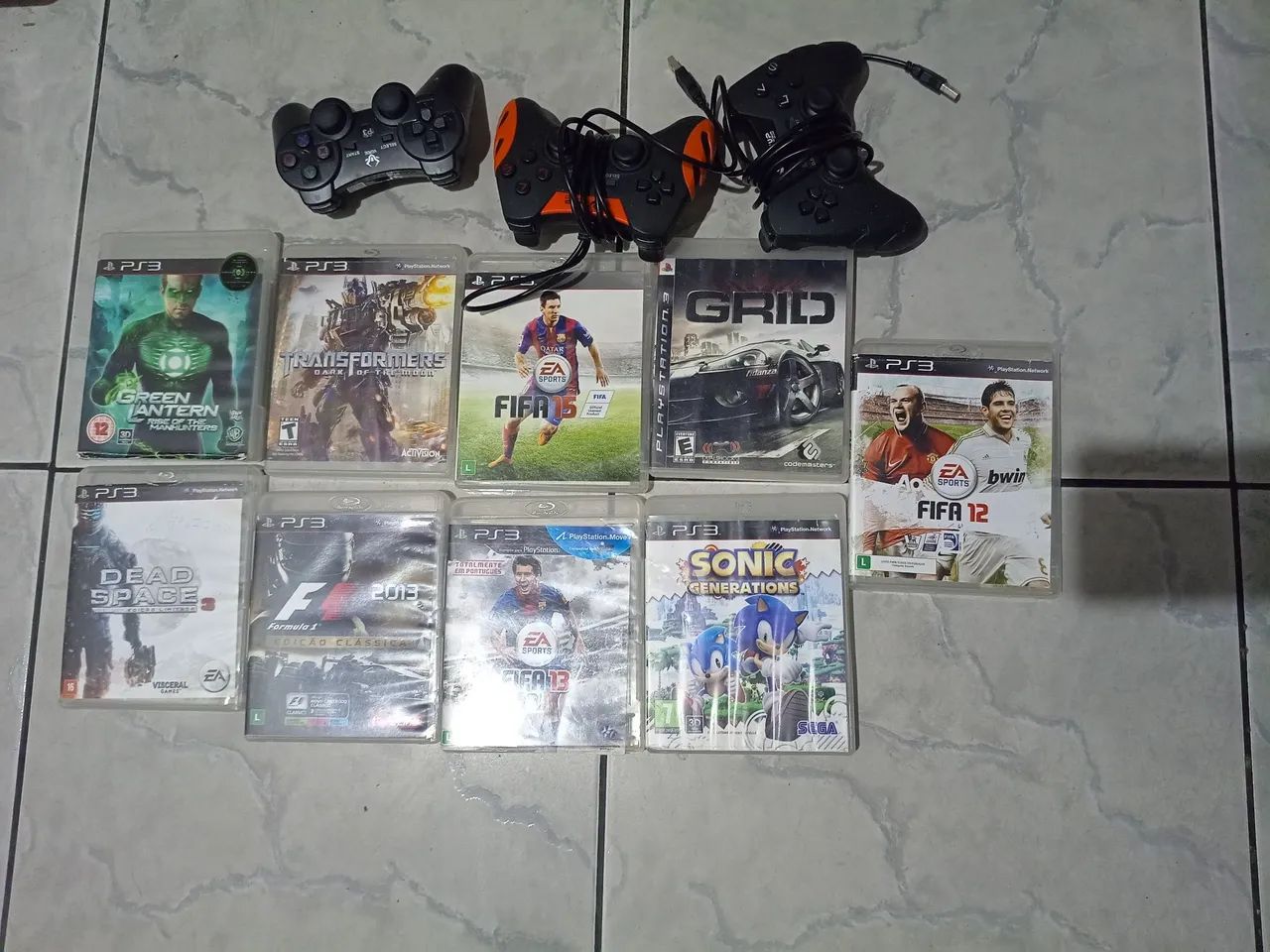 JOGOS DO PS3 E Controles pra vender tudo - Foto 3