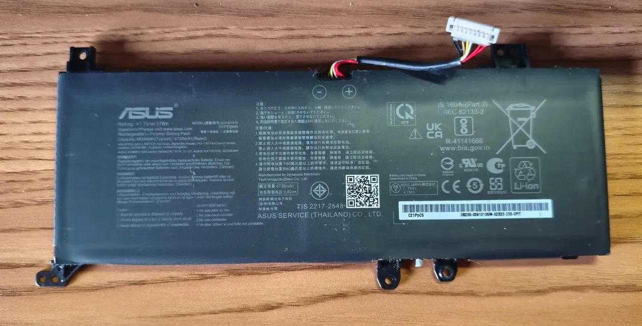 Bateria Asus Original C21N1818