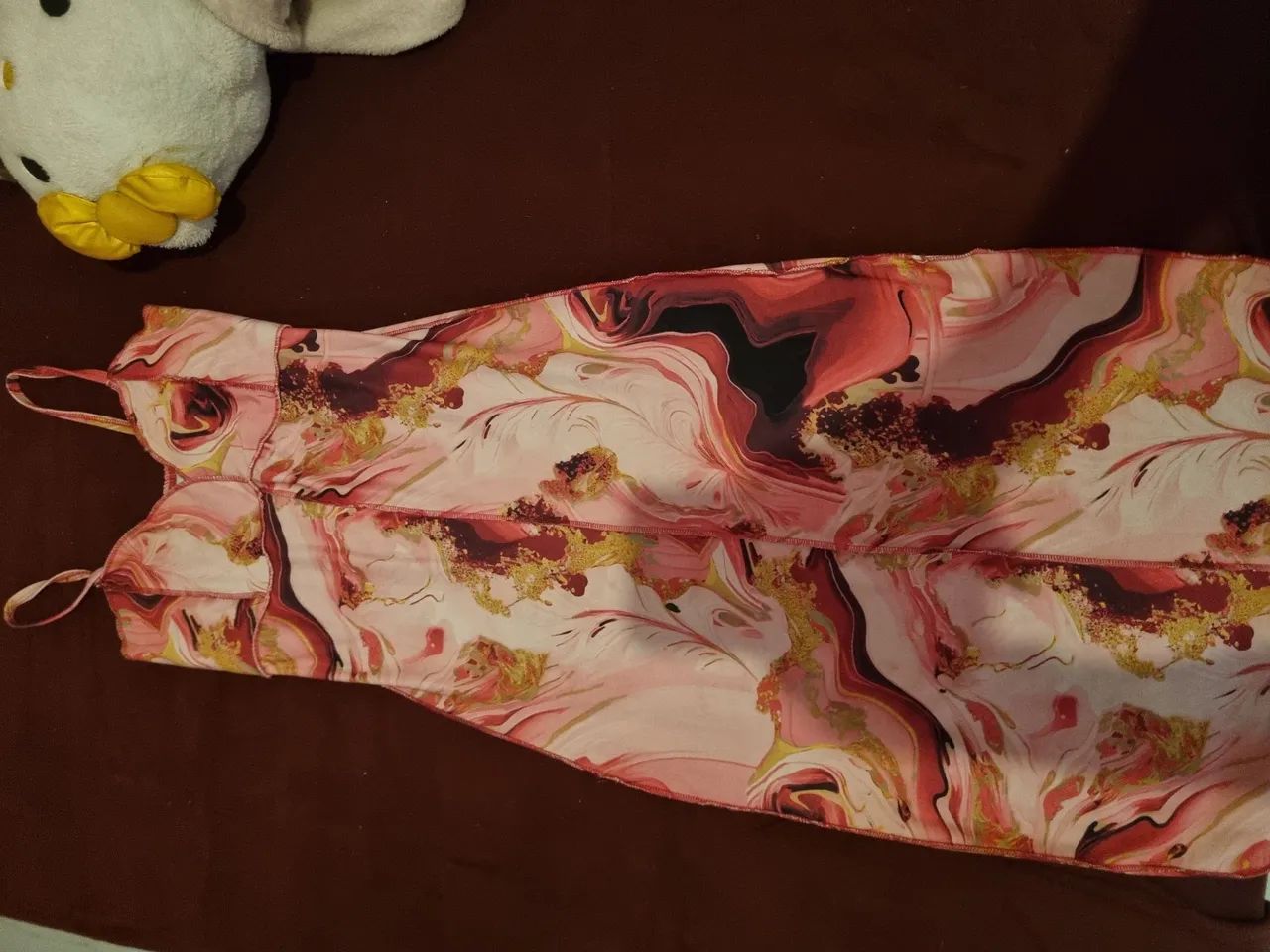 Vendo Vestido Rosa Longo 