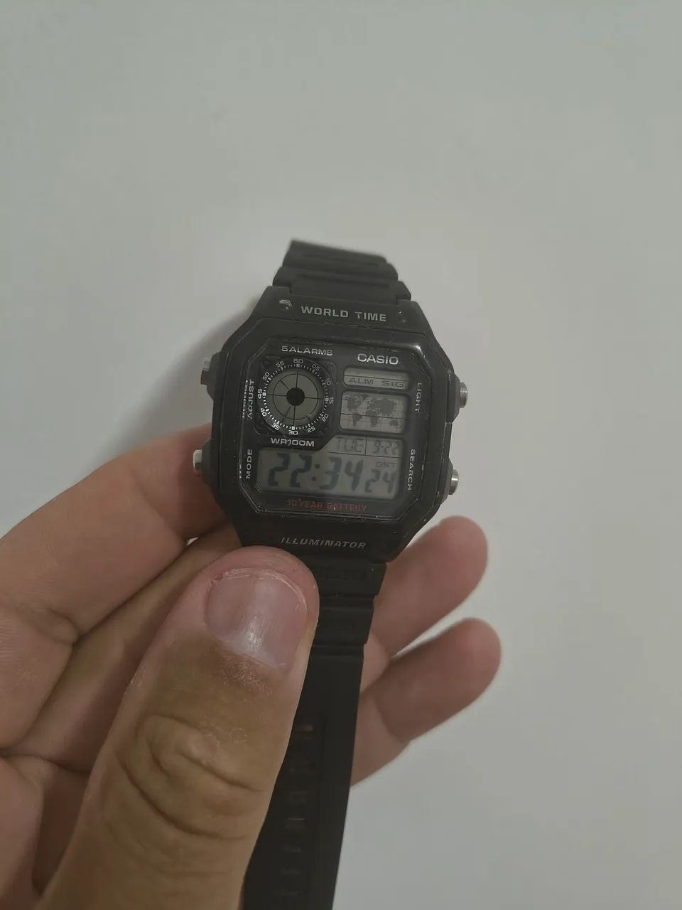 Relógio Casio AE-1200WH (Casio Royale) Original - 100m Prova D'água - Foto 3