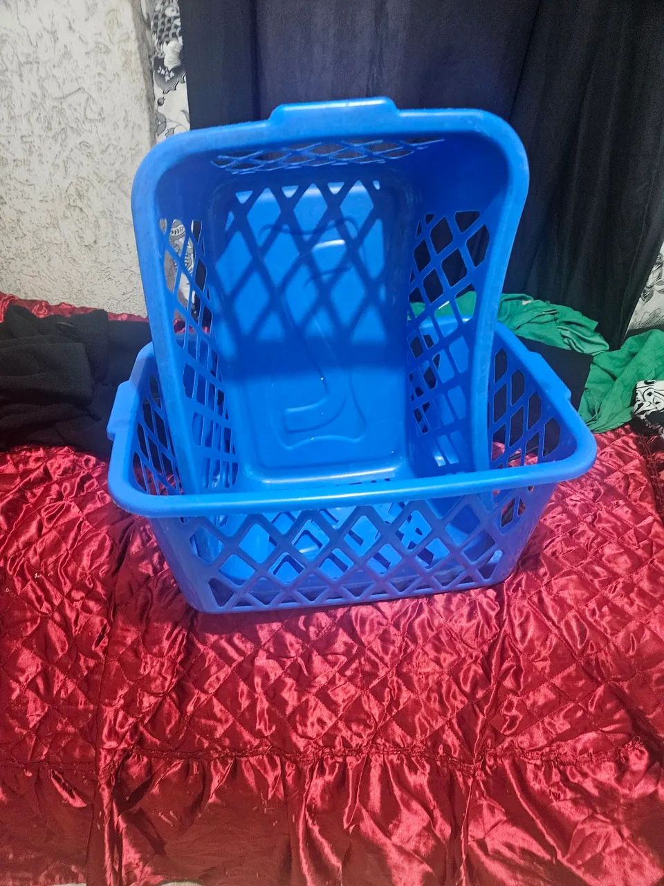 Cesto azul multi uso