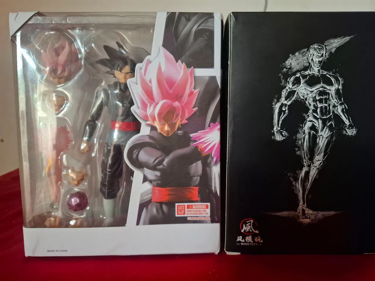 Boneco articulado + goku black