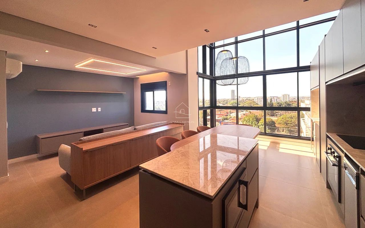 Apartamento Duplex Mobiliado para alugar com 1 Quarto, 89m² - Nova Campinas - Foto 5