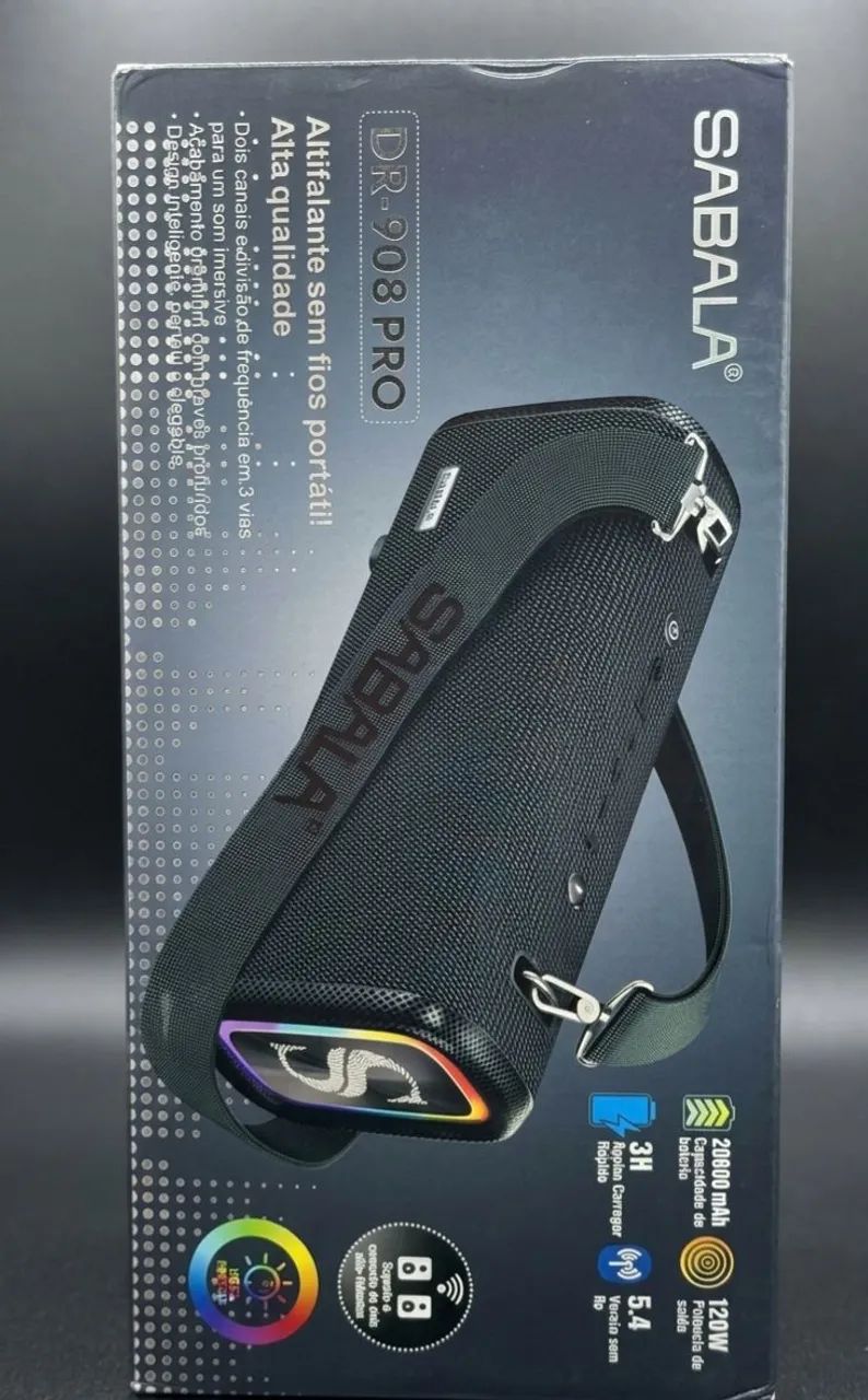Caixa de som Sabala Dr 908 pro - Foto 5