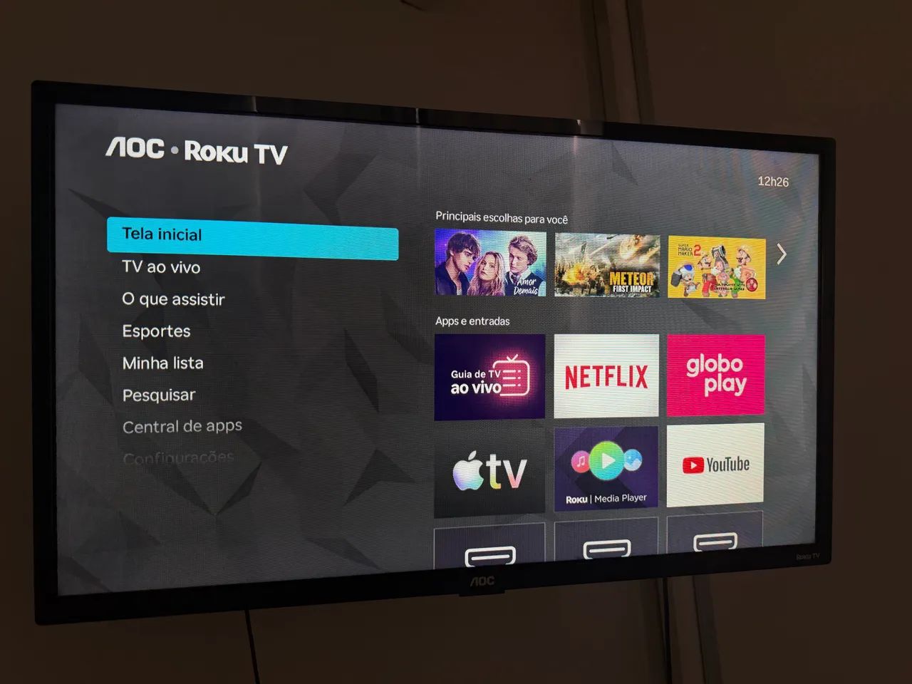Televisão AOC 32?