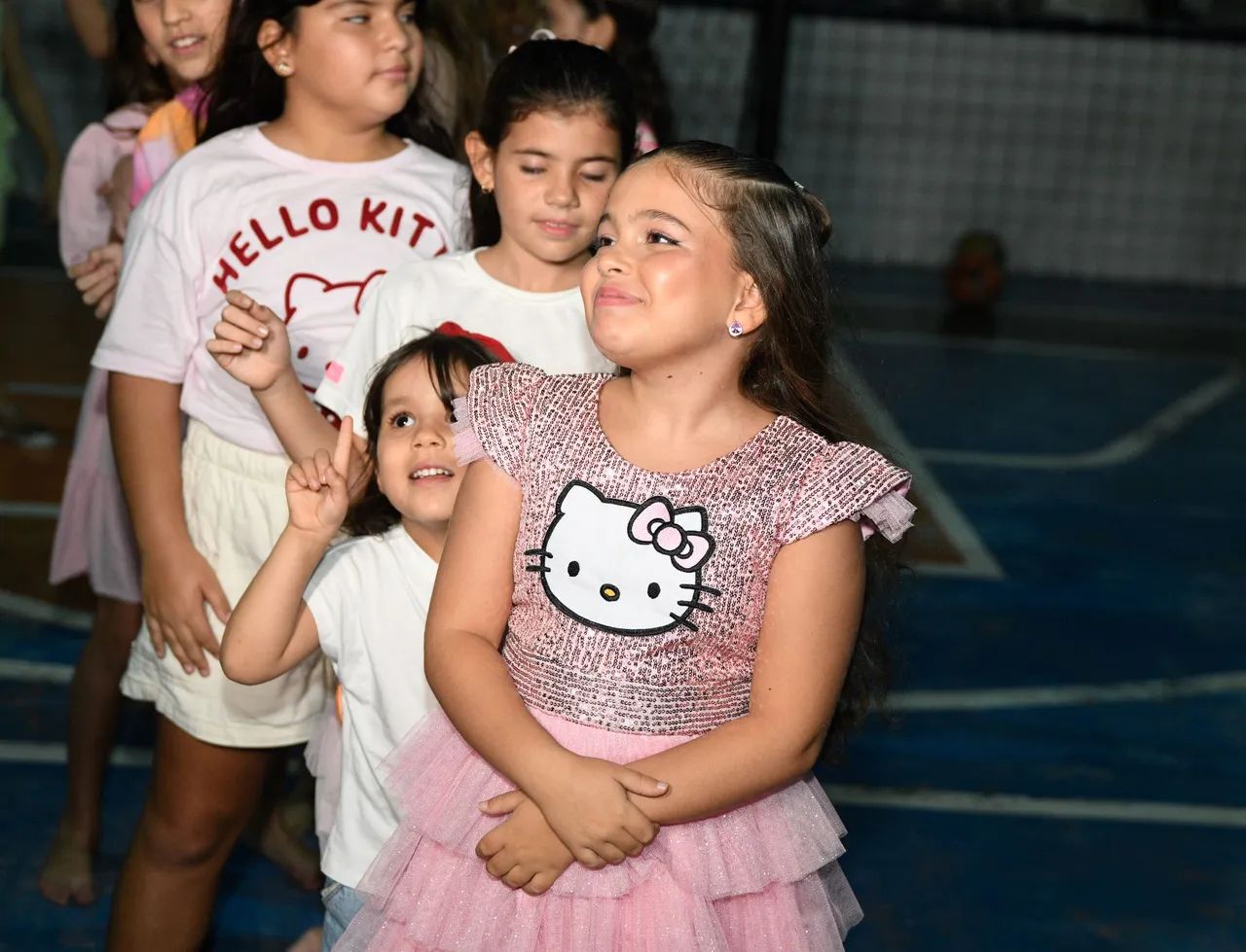 Vestido Infantil Hellow Kit - Foto 2