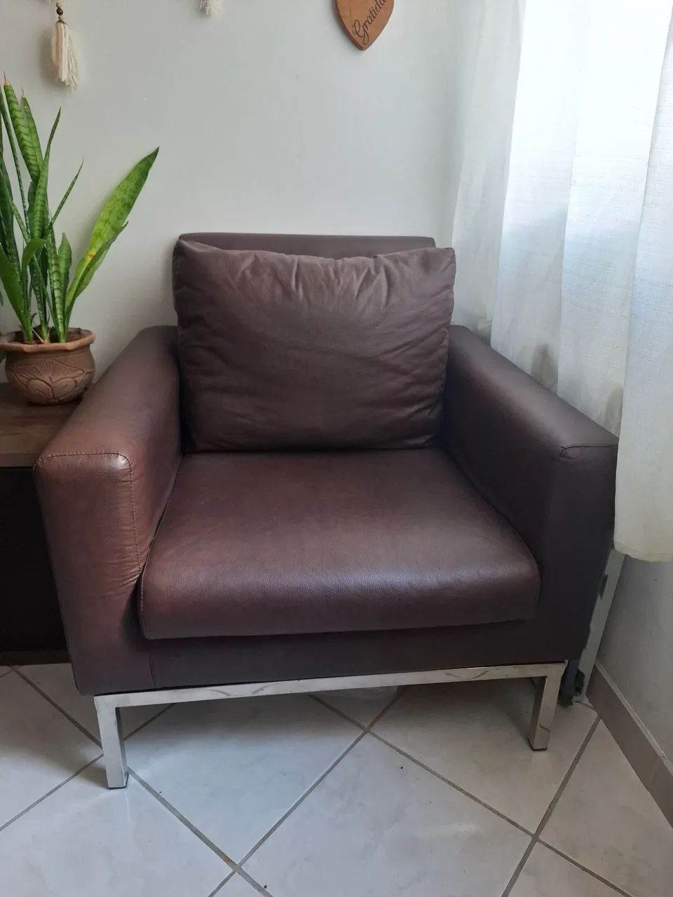 Poltrona em Courino - Foto 3