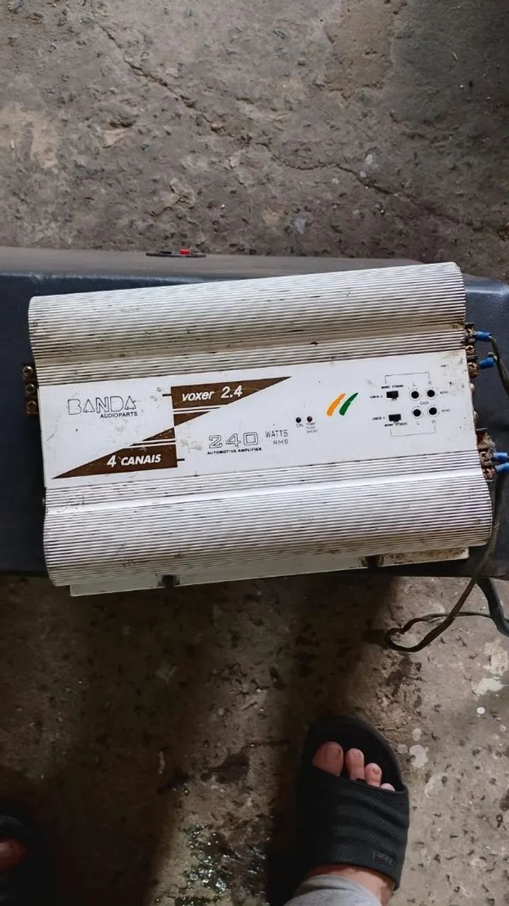 Kit caixa som + potência  - Foto 4
