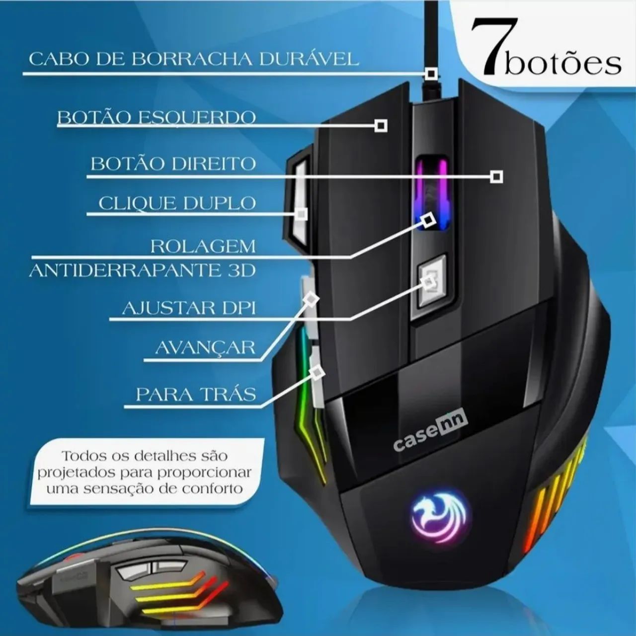 Mouse gamer - Foto 3