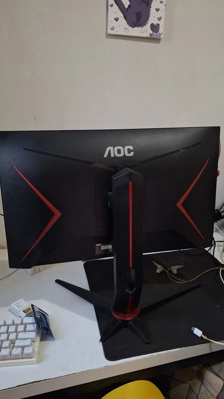 Monitor Gamer AOC 23,8 165hz 1ms - Foto 2