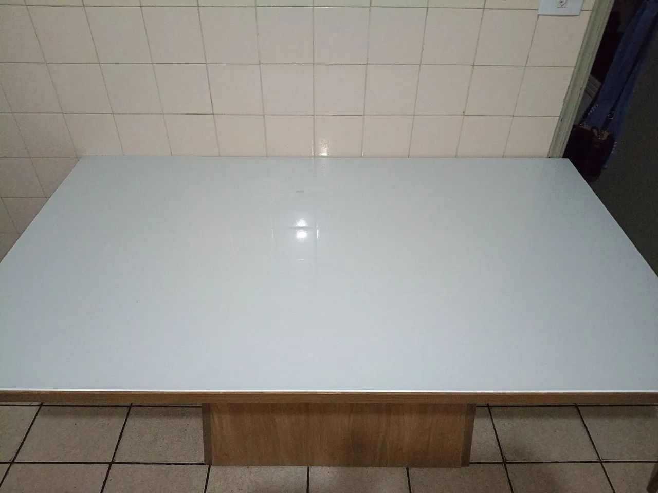 Mesa com tampo de vidro  - Foto 2