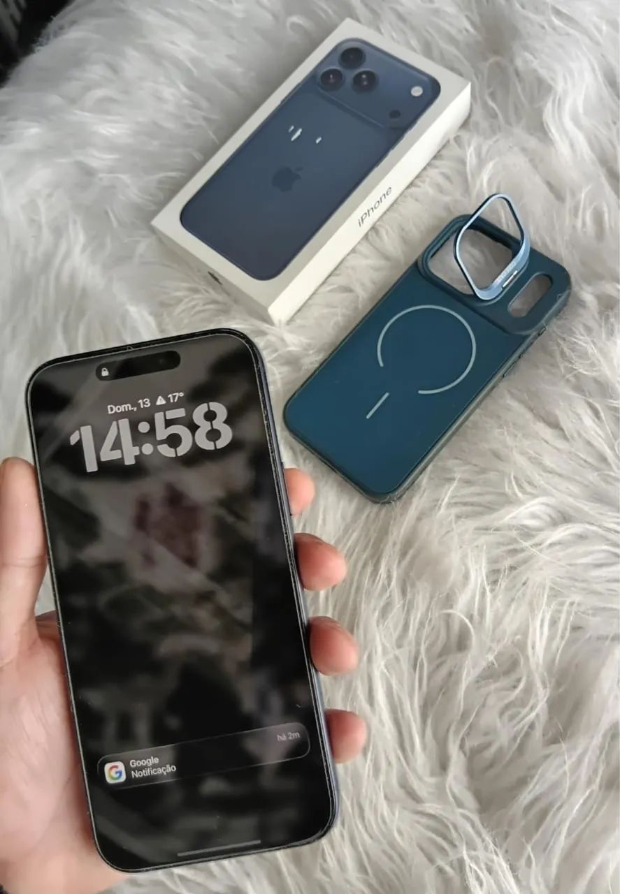 iPhone 17 pro Max 512gb Azul - Foto 2