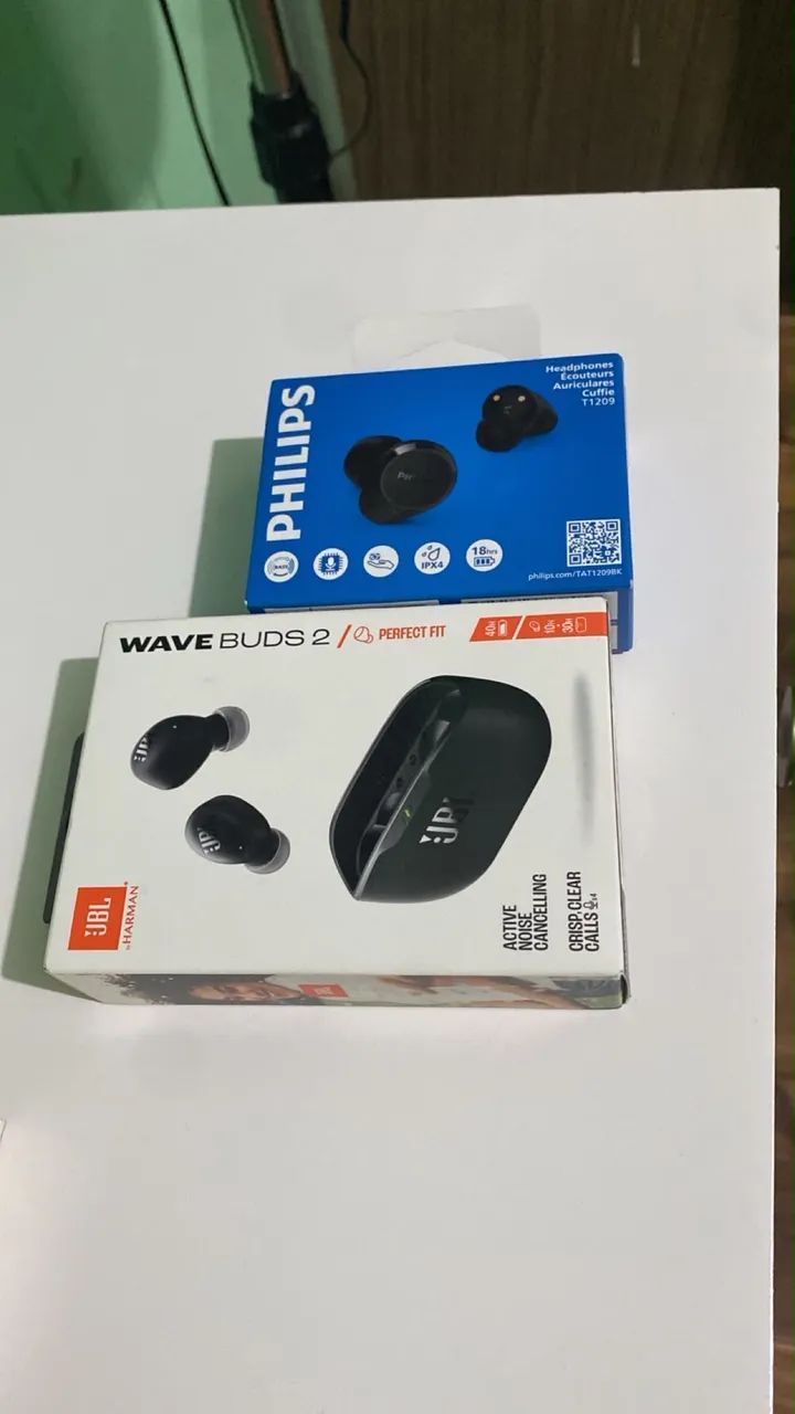 Fone de ouvido Jbl e Philips