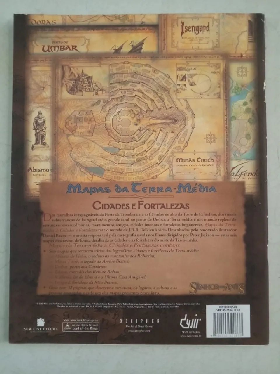 RPG - Mapas Da Terra-média Cidades E Fortalezas - Foto 2
