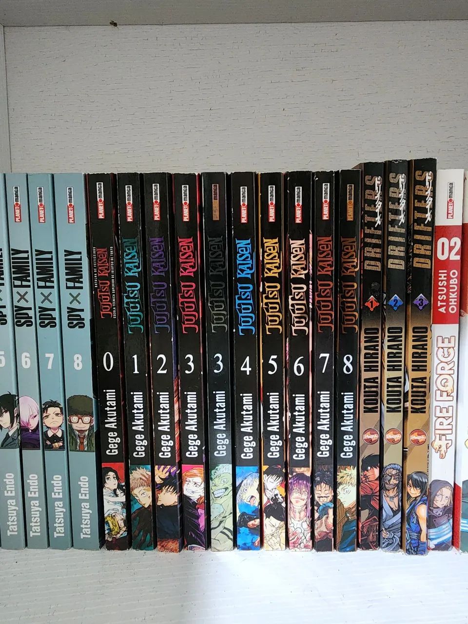 212MAG 10冊セット Jujutsu Kaisen Volumes 1 ao 8 (incluindo capa variante) - Livros e