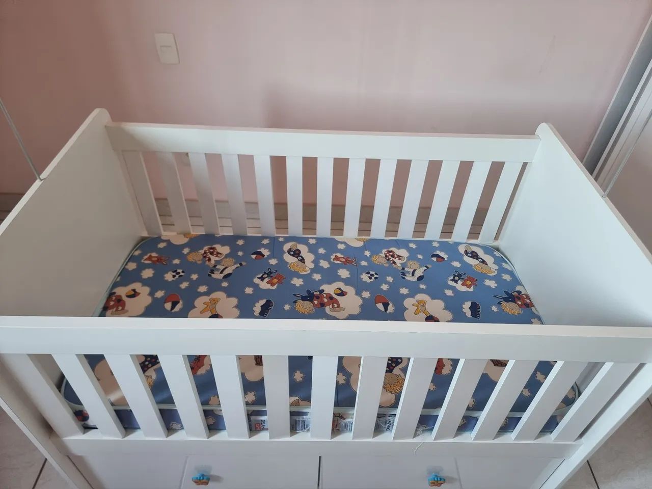 Berço Branco MDF