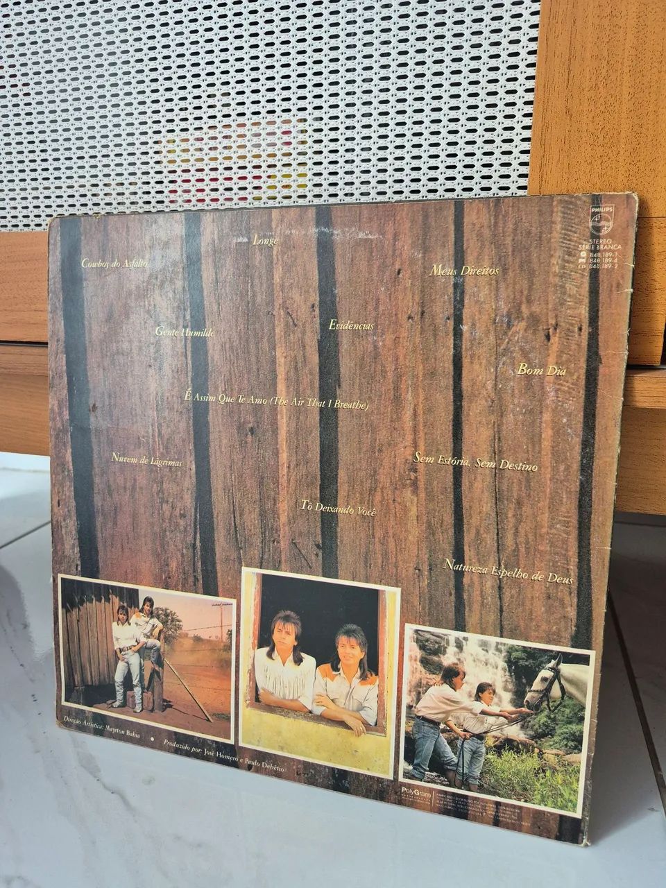 Chitãozinho e Xororó LP Disco de Vinil - Foto 2