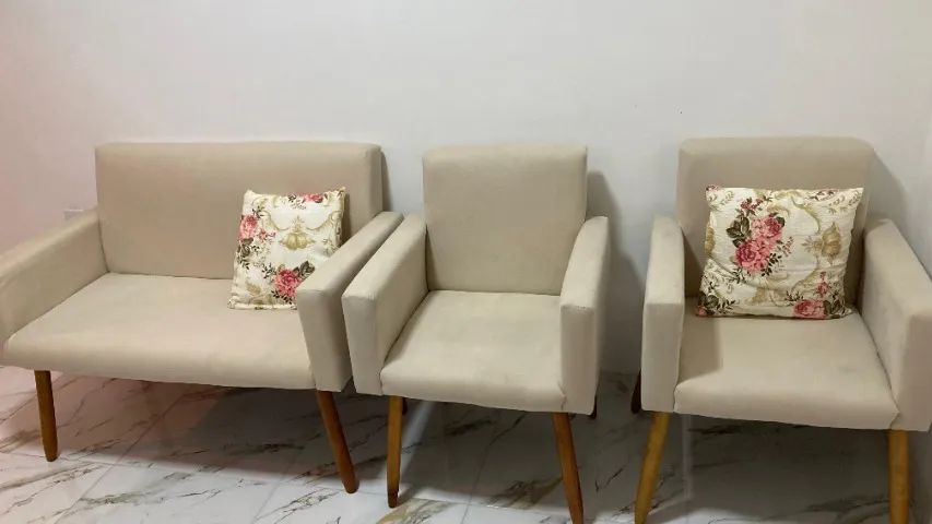 kit 2x poltrona e namoradeira  - Foto 5