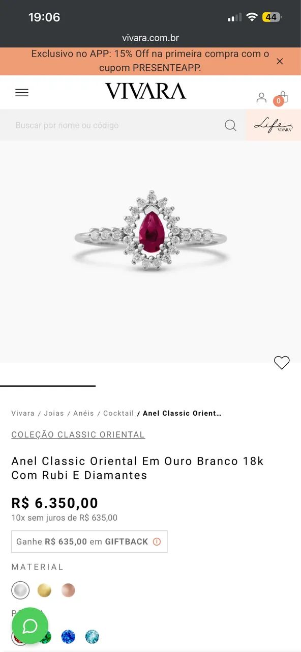 Anel Vivara - Foto 3