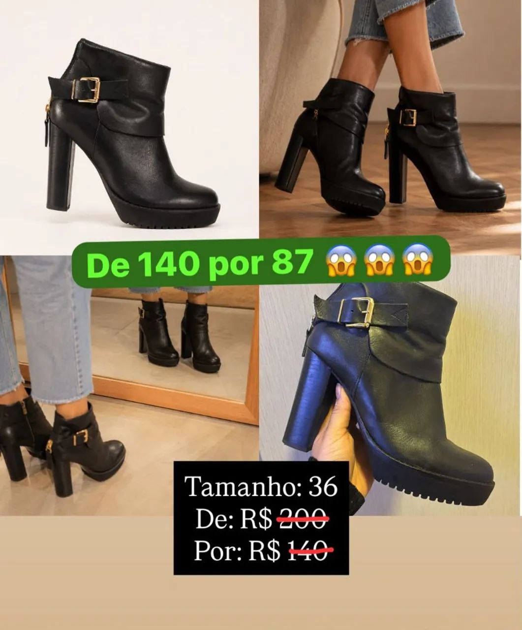 Boa preta feminina 