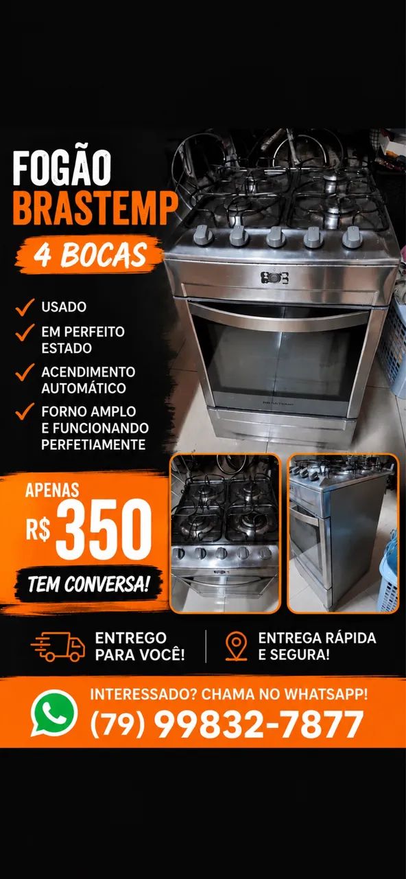 fogão brastemp