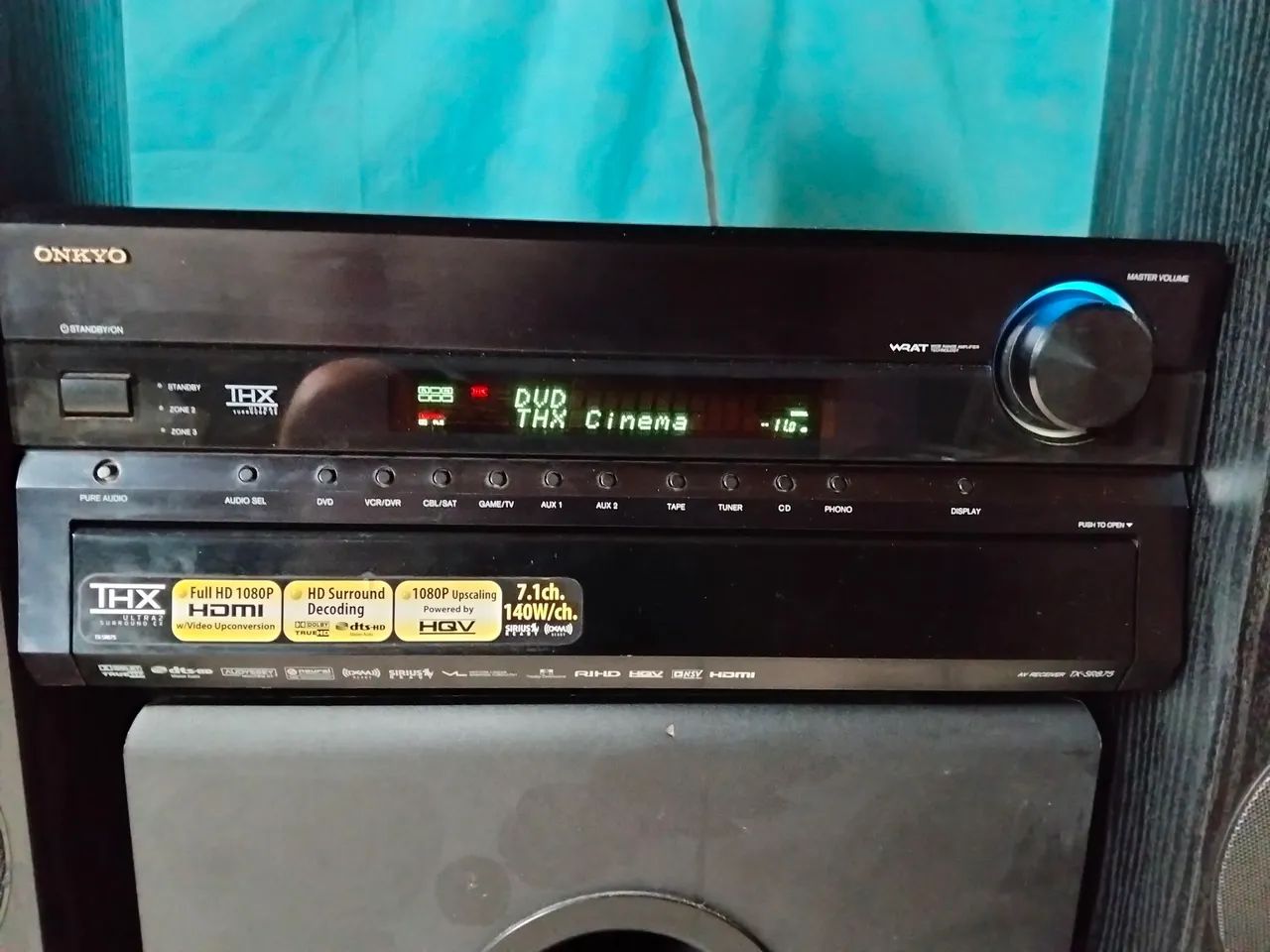 Receiver onkyo japonês original funciona perfeitamente 