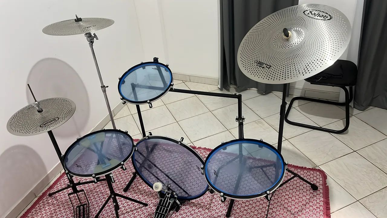 Bateria acústica  - Foto 2