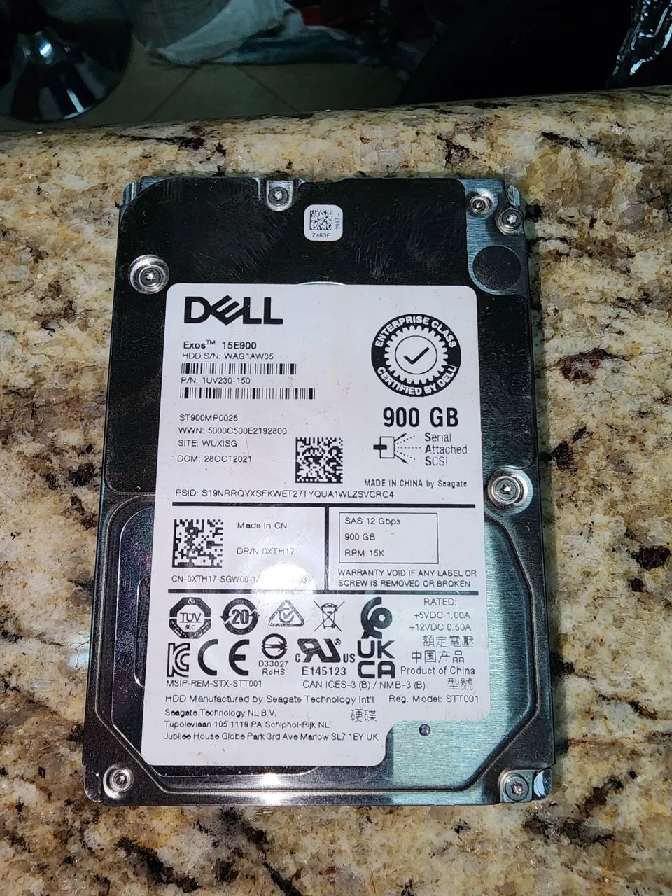 HD DELL 900GB SERVIDOR 2.5