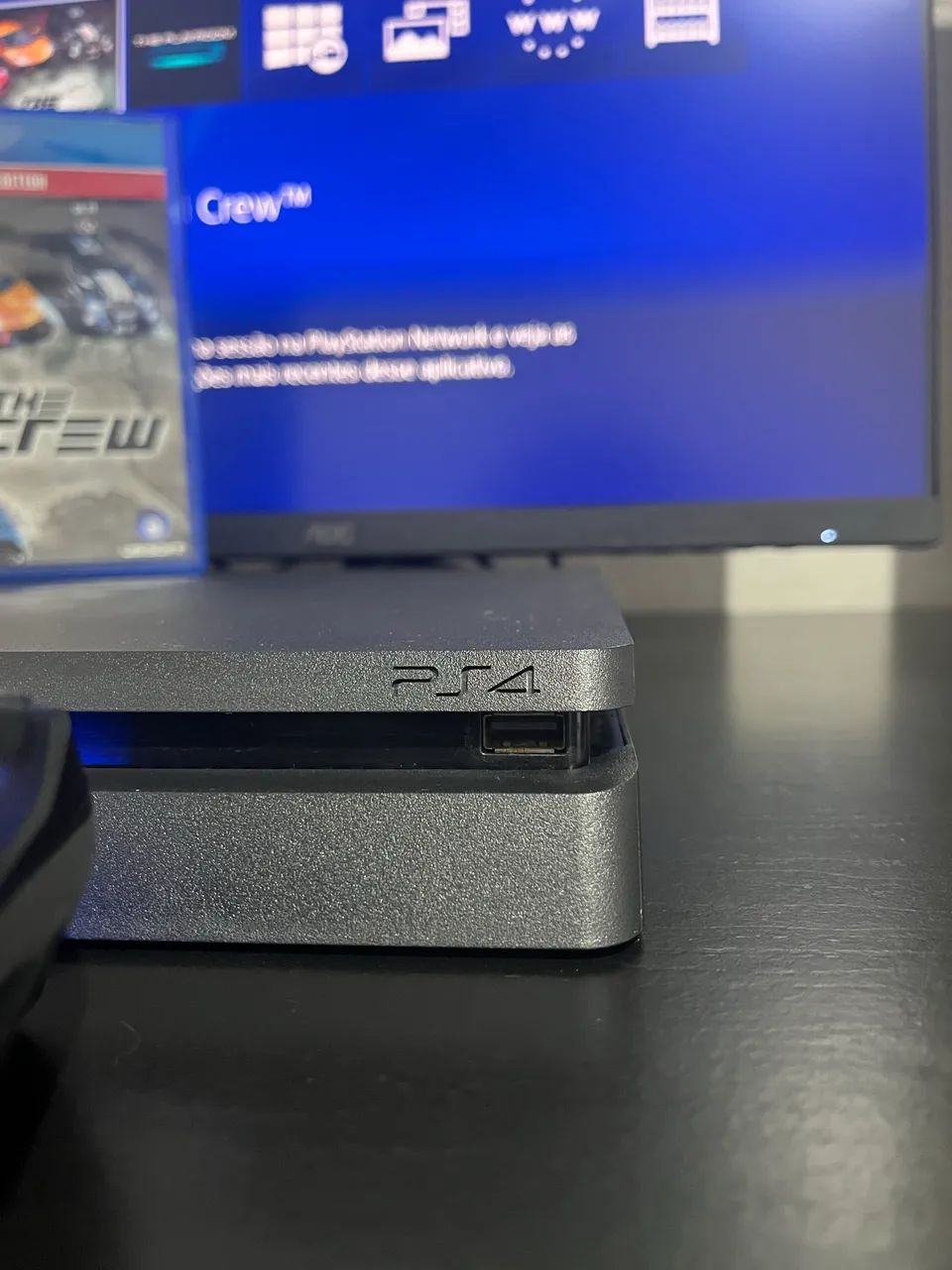 Ps4 Slim Completo + Jogo - Garantia  - Foto 3