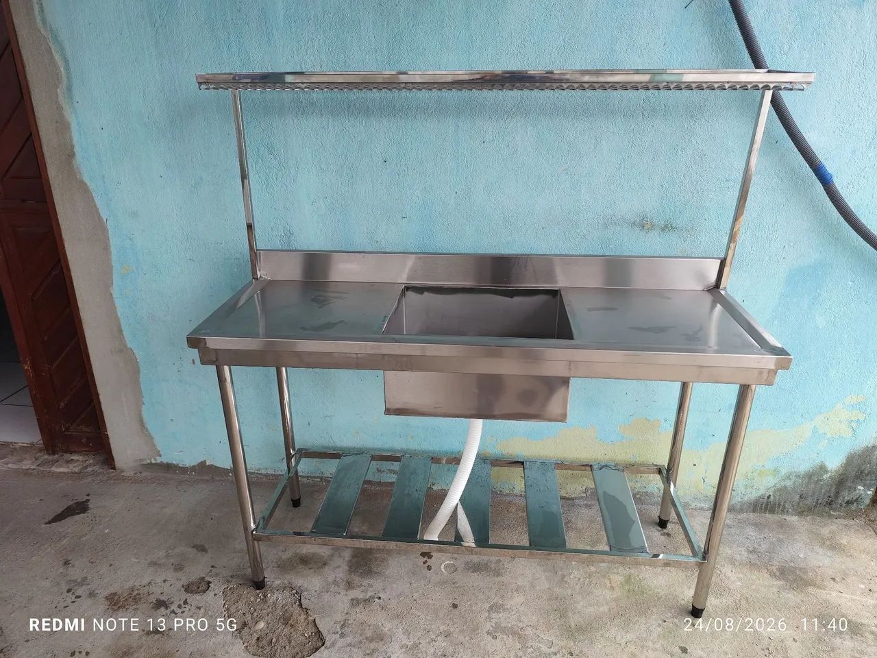  Fábrica de Piá como platilera e bancada. Aço inox. - Foto 5