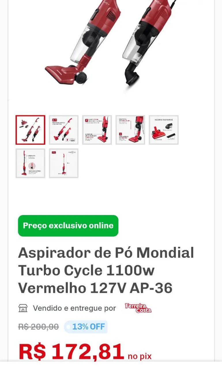 Aspirador de pó  - Foto 4